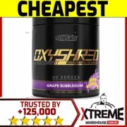 EHPLABS OXYSHRED HARDCORE 40SRV // THERMO FATBURNER OXY SHRED STRONGER ZERO