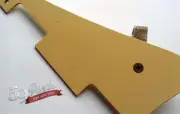 HISTORIC CREAM GIBSON LES PAUL PICKGUARD WITH BRACKET 1998-2008 HAND AGED RELIC