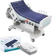 Alternating Pressure Mattress, Anti Decubitus Air Mattress Pads with Low Noise Pump System, The Bed Pad Mattress to Prevent Bed Sores