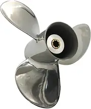 BARDOVEN 8-20HP 9-1/4x11 Stainless Steel Propeller 8 Tooth SS Prop Fit for Honda Outboard Motor