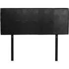 PU Leather Double Bed Headboard Bedhead Black Palermo