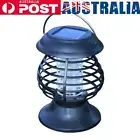 Bug Zapper Solar Powered Portable Outdoor Mosquito Killer Fly Trap Lantern