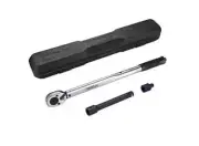Taclife Torque Wrench 1/2inch Drive 10-150ft.lb Impact Torque Socket Wrench Set