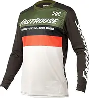 [FASTHOUSE] Youth Alloy Kilo LS Bike Jersey Olive/White 2021 Youth Medium
