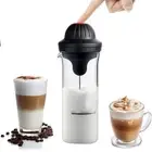 With 3 Heads Electric Milk Frother Cup Home Kitchen
