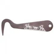 JTI KELLY SILVER STAR ABR TEAM ROPER DESIGN ANTIQUE BROWN HOOF PICK 68-9998-0-0