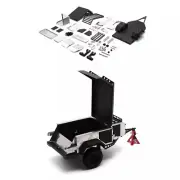 Metal Camping Trailer for 1:10 RC Car Crawler Traxxas TRX4 AXIAL SCX10 RC4WD