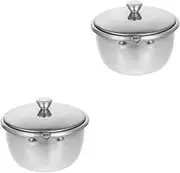 ULTECHNOVO 2pcs Desktop Incense Holder for Smoking Standing Chime Incense Sticks Automatic Smokeless Smart Indoor Burner Enthusiasts Lid Intelligent Silver Stainless Steel