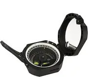 SVBONY Camping Military Compass Pocket Transit Multifunction Compass Lensatic Sighting Fluorescent Waterproof for Hunting Hiking with Strap