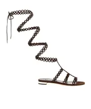 Infinity Chain Gladiator sandals 37.5,36,37,38,39,41 Black