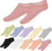 [WOFASHPURET] Women's Casual Socks Low Cut Ankle Socks Thin and Seamless Cotton Socks Running Socks for Women