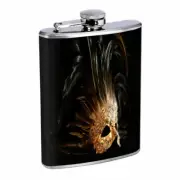 Masquerade Em2 Flask 8oz Stainless Steel Hip Drinking Whiskey