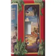 SnazzySwitch Hawaii Postcard Decorative Light Switch Plate Cover