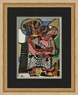 Pablo Picasso The Kiss Newly Custom Framed Print