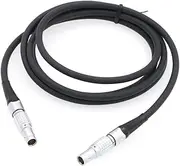 HangTon 1B.FGG 2 Pin to 2 Pin Cable for Motion Pro High Speed Camera, 1M