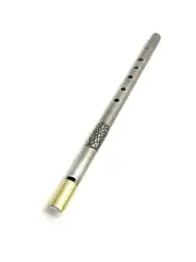 Ceol Pro Narrow Bore High D Irish Tin Penny Whistle By Nick Metcalf