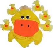 5 Five little ducks hand and finger puppet set