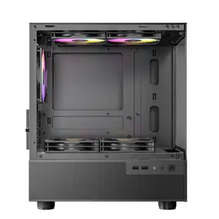 Antec 安鈦克 CX200M RGB M-ATX 5風扇 散熱 海景房 黑 白色 電腦機殼