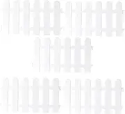 MERRYHAPY 5pcs Garden Fence Picket Fence for Courtyard Garden Hotel Christmas Decor