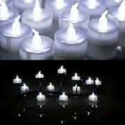Box of 60pcs Flameless LED Tealight Candle Wedding Decoration Battery Included