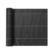 Weedmat Garden Weed mat 0.9m x 100m 90 GSM Cover Matting Control Black 900mm