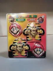 Super Mario And Bowser Tin Candy With Koopa Sours and Brick Cherry Unopened