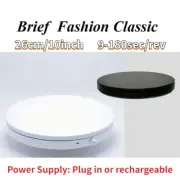 Max 30KG 26CM Electric Turntable Rotating Display Stand Photography Show Holder