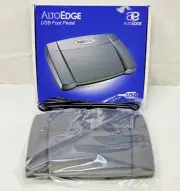 Alto Edge USB Foot Pedal Transcription Dictation Model FPAEUSB2-S NEW