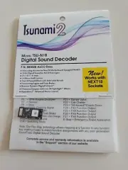 SoundTraxx 885028 Tsunami2 TSU-N18 ALCO Diesel Digital Sound Decoder N HO Next18