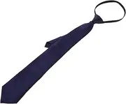 [FRCOLOR] Boys Zipper Tie Adjustable Tie for Boys Effortless Wear with Modern Style for Special Occasions and Professional Settings Soft Material No Maintenance Required