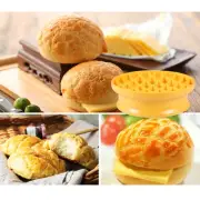 4 Pcs Embossing Baking Mold Cake Pineapple Bun Square Cookie Cutter