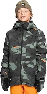 [Quiksilver] Boy's Mission Printed Shell Jacket (Pack of 1)