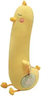 Big Duck Long Plush Pillow Cushions Duck Yellow Long Throw Sleeping Animal Duck Pillow for Home Decoration (100cm (0.94kg))