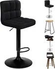 Bar Stool 2Pcs Adjustable Kitchen Stools Ralph Swivel Home Bar Counter Barstools