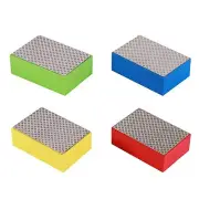 4 Pcs Diamond Polishing Pads Sanding Blocks for Ceramics Glass Tile Marble