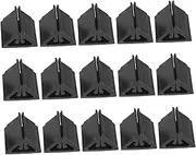 INOOMP 15pcs Plastic Game Card Holders for Effortless Handling and Management for Family Gatherings and Parties Lightweight and Portable Card Sorting Accessories