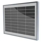Security Brands SP1012VDC-B 12V 10 Watt Solar Panel with Mounting Bracket