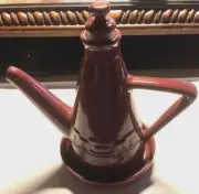 Longaberger WT Oil Bottle & Plate-Paprika-NIB-SHIPS FREE!!!
