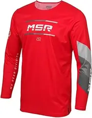 MSR Axxis Dirt Bike, Motocross Jersey, Proto Red, 3X-Large