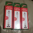 3 Electric Window Candle Light Glass Bulb Dusk To Dawn Sensor Light jingle time