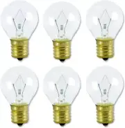 Lava Lamp Original Replacement Bulb E17 Intermediate Base 6 Packs 25 Watt NEW