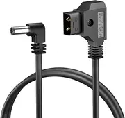 Alvin's Cables AlvinTap (Protective DTap) to Right Angle DC Cable12v for Blackmagic Design Video Assist, Atomos Shogun, SmallHD 702 Monitor 60cm|23.6in