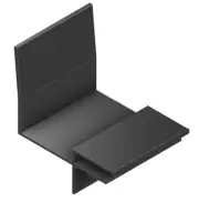 JAEGER UNITEK Flip 'N Seal 3' Splashguard 3. 5' 04002899