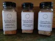 Carolina Reaper Salt~MEDIUM~Weirdos Apothecary~Home-grown Peppers~Spicy Salt