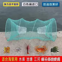 在飛比找樂天市場購物網優惠-捕魚籠漁網彈簧折疊螃蟹籠子海用撲蝦籠圓形黃鱔魚網捕魚工具自動