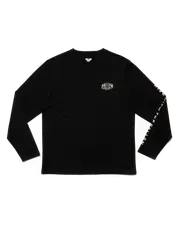 Tradition L/S Tee - Black/Off-White | Fallen Footwear Australia
