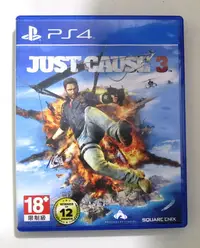 在飛比找Yahoo!奇摩拍賣優惠-PS4 正當防衛3 英文版 Just Cause 3