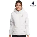 【LE COQ SPORTIF 公雞】休閒經典羽絨外套 女款-白色-LWS62330