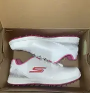 Sketchers Go Golf Womens size 9 White/Pink