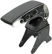 Armrest Centre Console Arm Rest Storage Box Chrome For Car Auto Van Bus